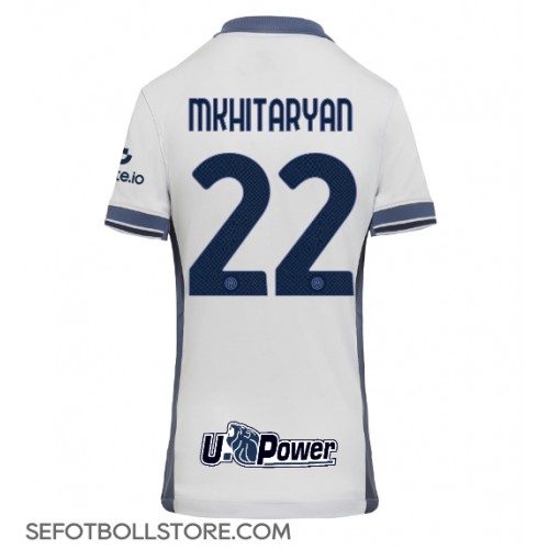 Inter Milan Henrikh Mkhitaryan #22 Replika Bortatröja Dam 2024-25 Kortärmad